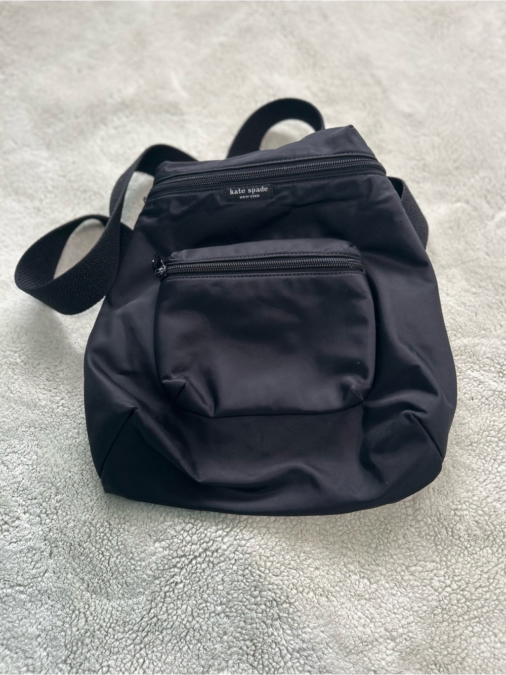 kate spade Black Nylon Shoulder Crossbody Bag - Picture 1 of 8